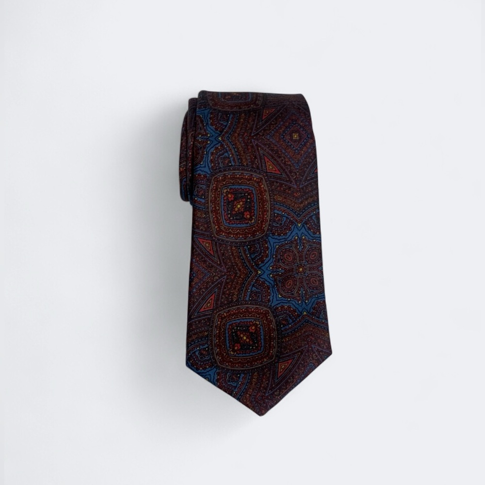 Vintage 80’s Ports International Paisley Silk Tie